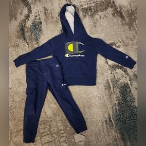 Champion 5T Hoodie and Joggers Set
